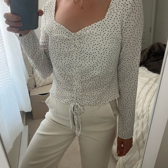Polka dot top - Picture 2 of 6